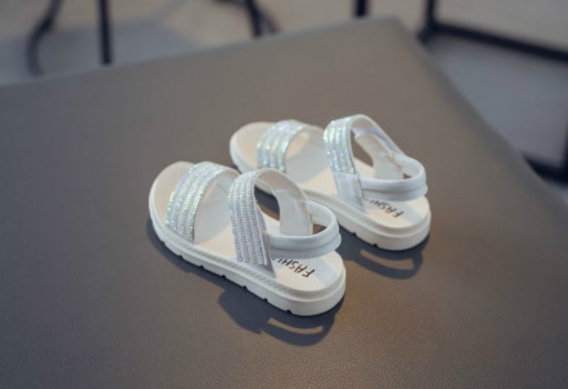 Lily Piger Casual Sandal - Hvid