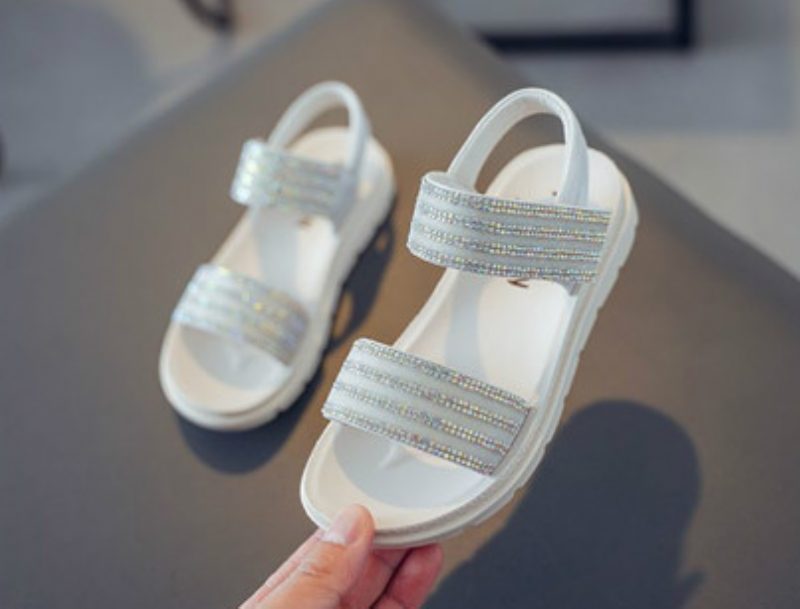 Lily Piger Casual Sandal - Hvid