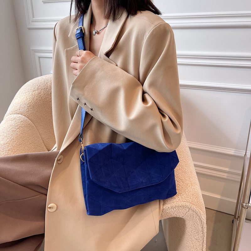 Lina Designer Skulder Crossbody Håndtaske Til Kvinder - Brun