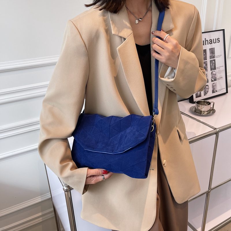 Lina Designer Skulder Crossbody Håndtaske Til Kvinder - Brun