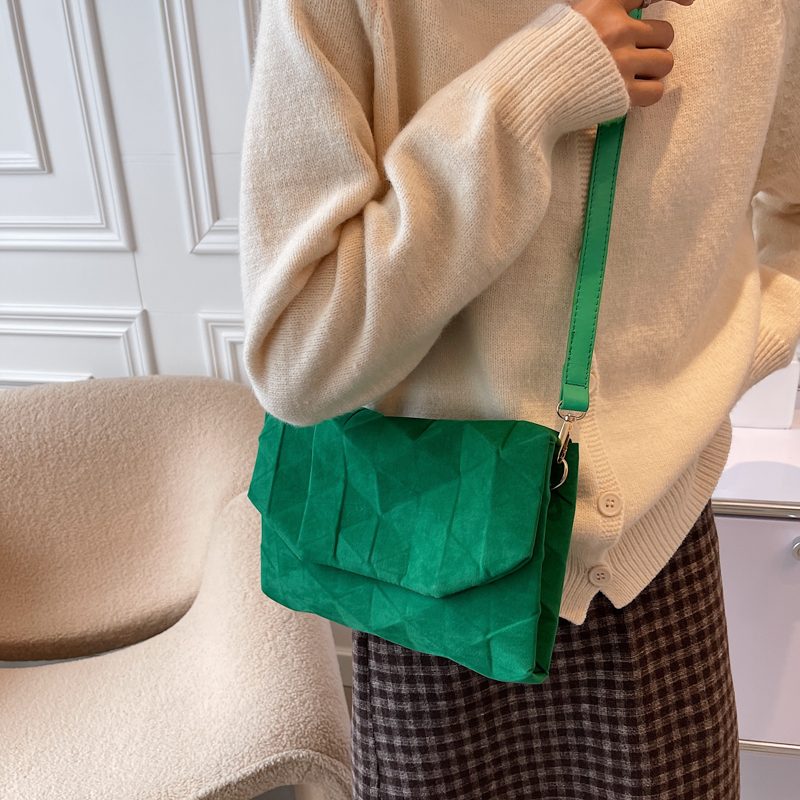 Lina Designer Skulder Crossbody Håndtaske Til Kvinder - Brun