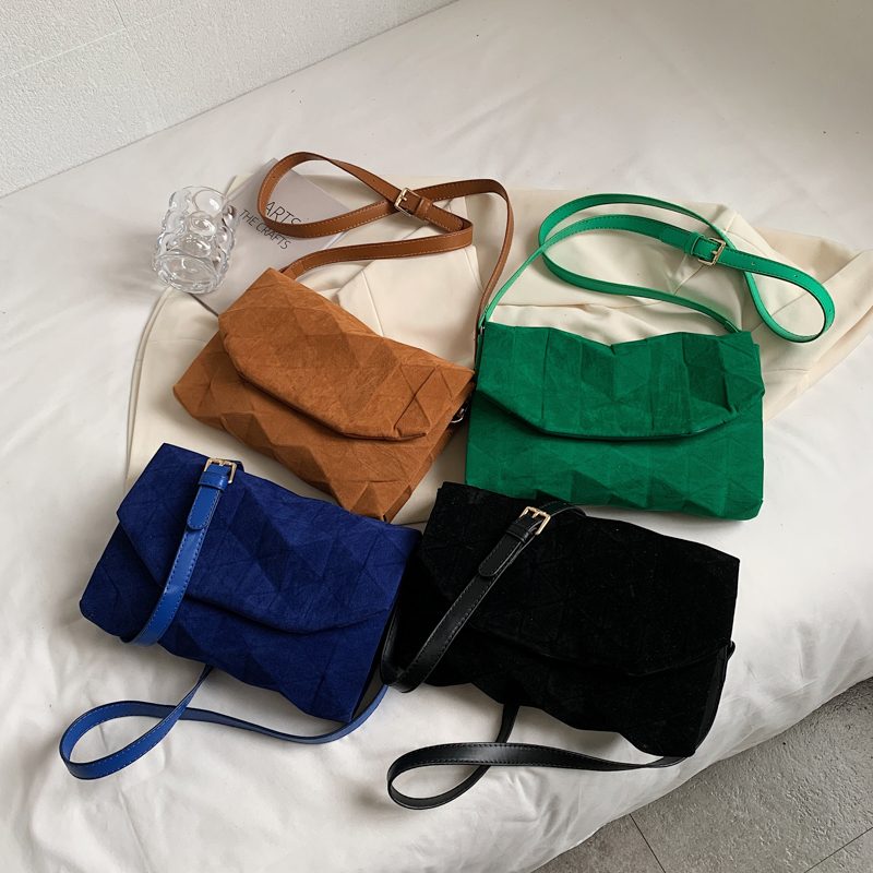 Lina Designer Skulder Crossbody Håndtaske Til Kvinder - Brun
