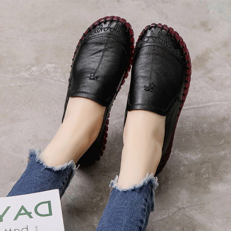 Linares Dame Loafer Sko - Sort