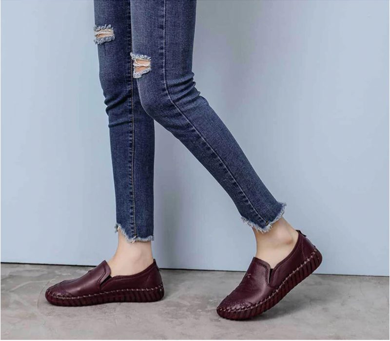 Linares Dame Loafer Sko - Sort