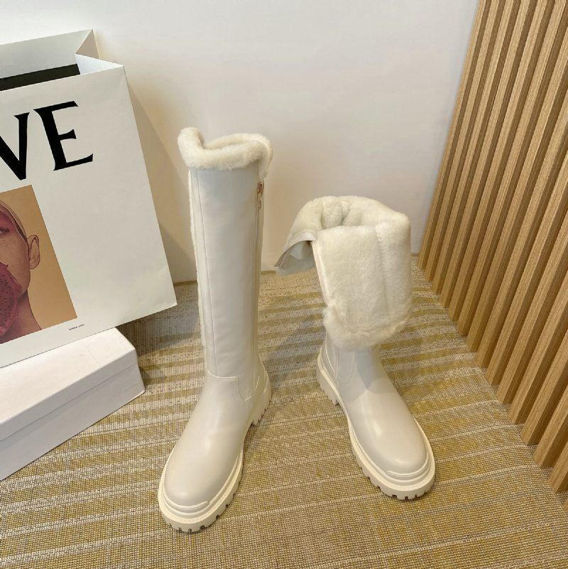 Linda Snestøvler Til Kvinder - Beige