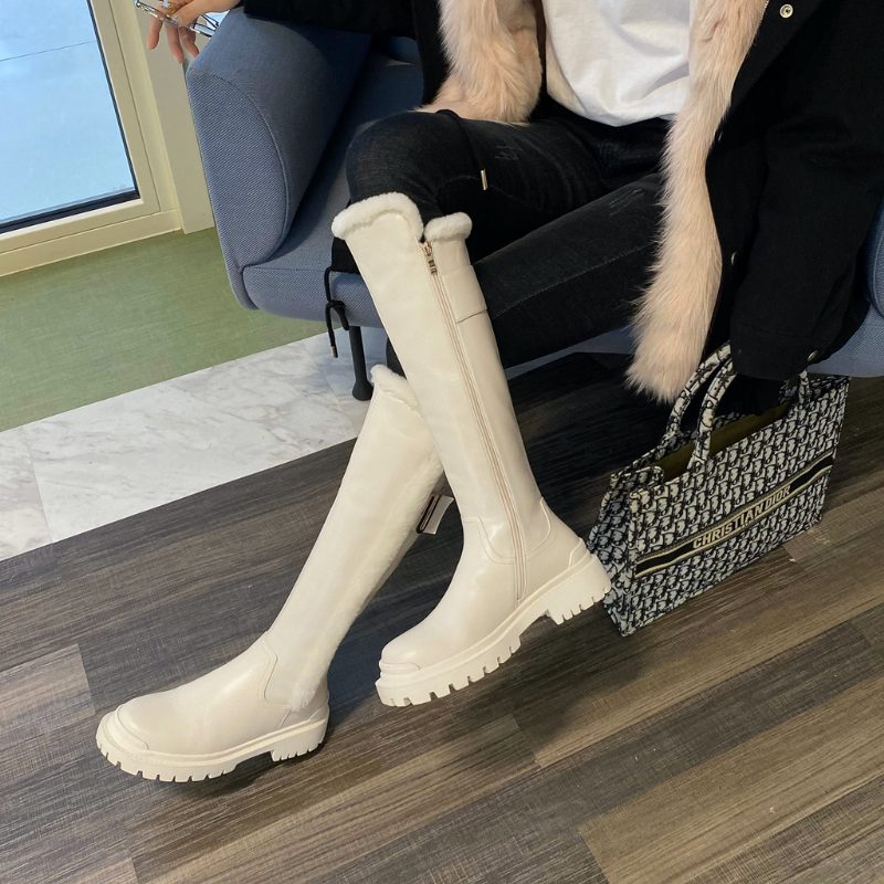 Linda Snestøvler Til Kvinder - Beige