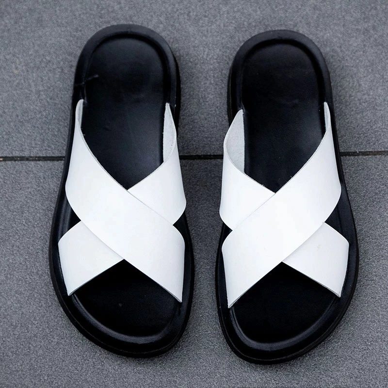 Lindelof Klassisk Sandal Til Mænd - Sort