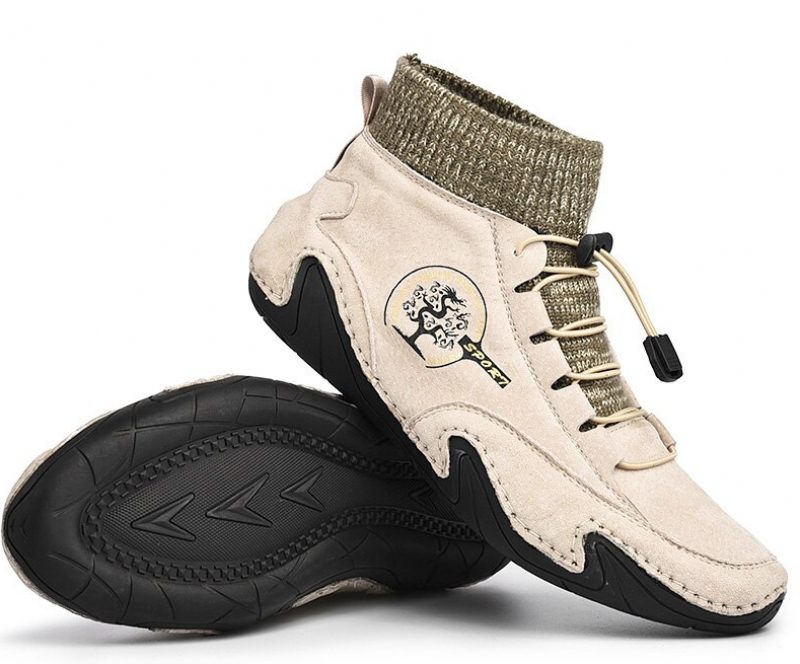 Lingard Casual Sneakers Til Mænd - Beige