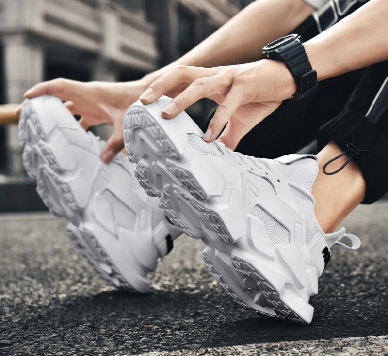 Link Sommersneakers Til Mænd - Sort