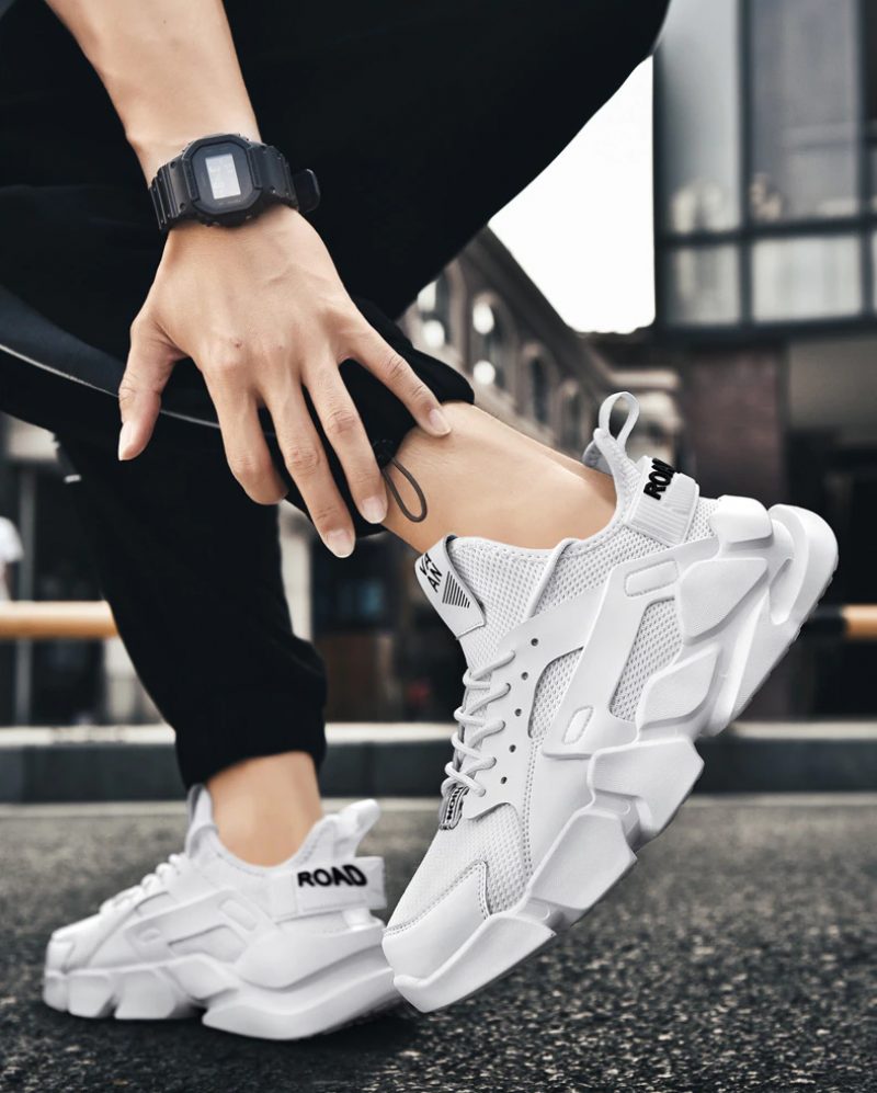 Link Sommersneakers Til Mænd - Sort