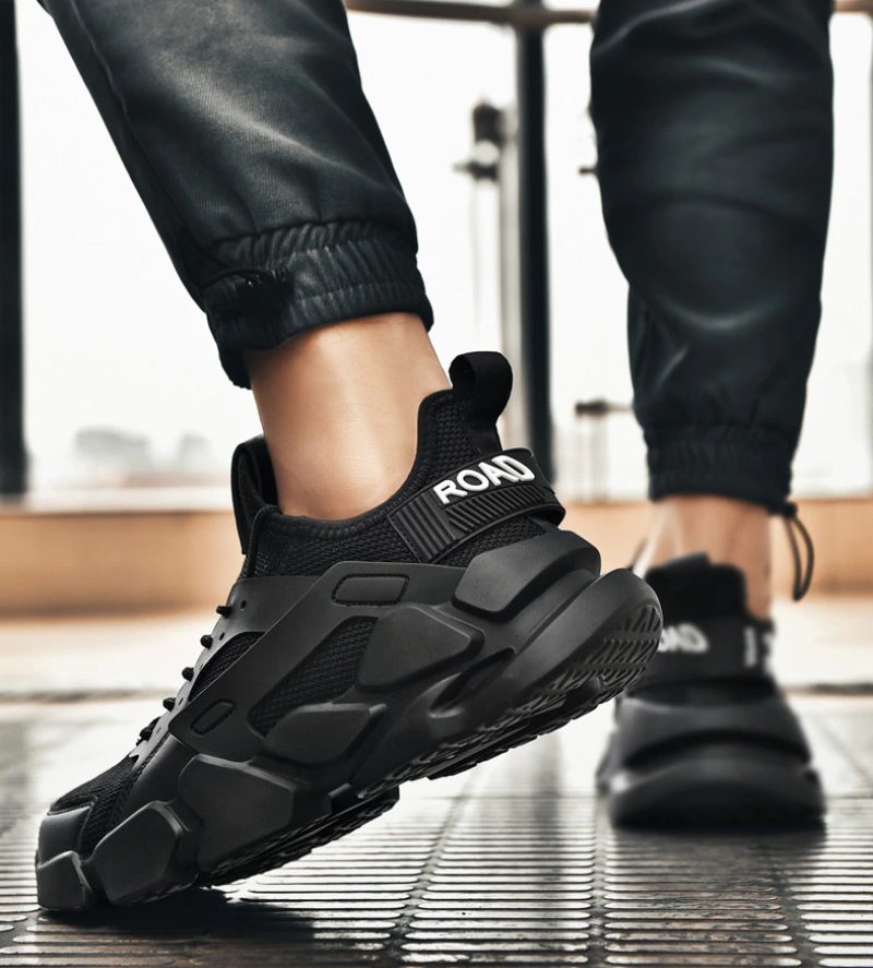 Link Sommersneakers Til Mænd - Sort