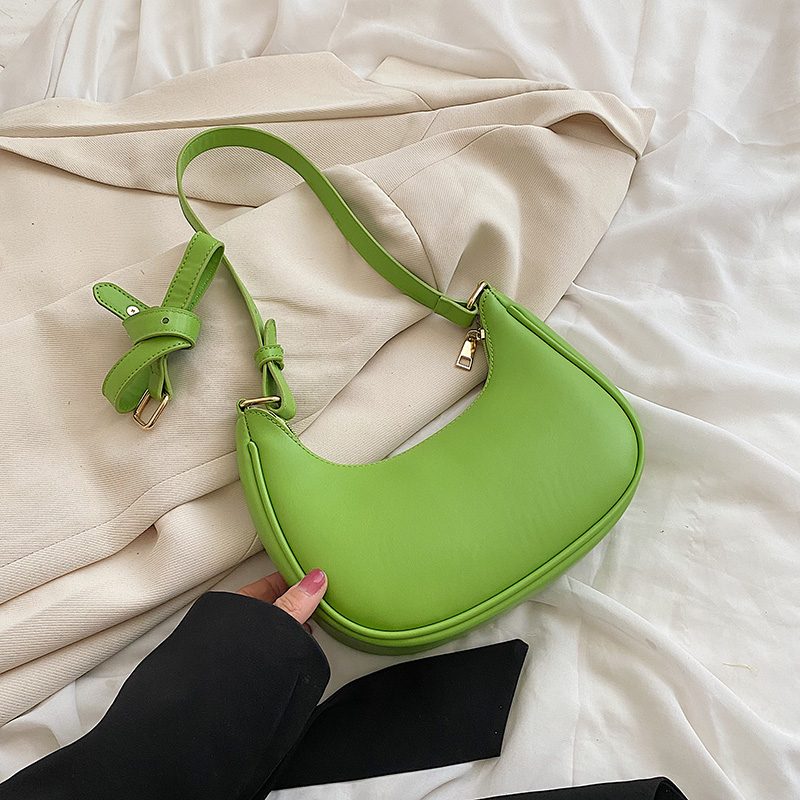 Lirio Lille Crossbody-håndtaske I Læder Til Kvinder - Grøn
