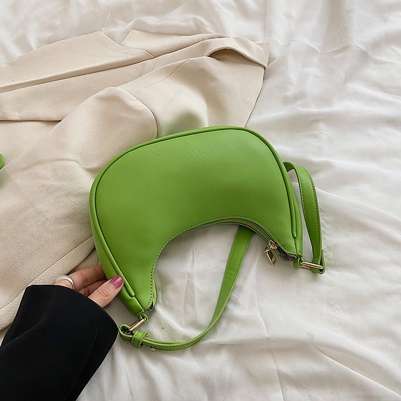 Lirio Lille Crossbody-håndtaske I Læder Til Kvinder - Grøn