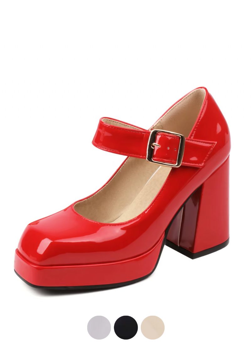Liz Kvinders Square Toe Pumps