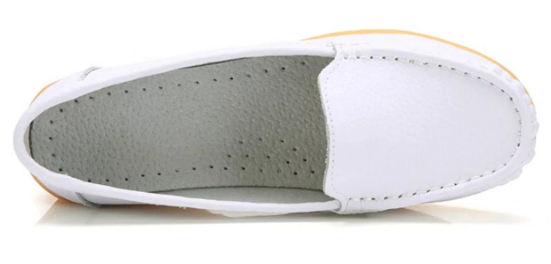 Liza Loafer Platform Sorte Sko Til Kvinder - Sort