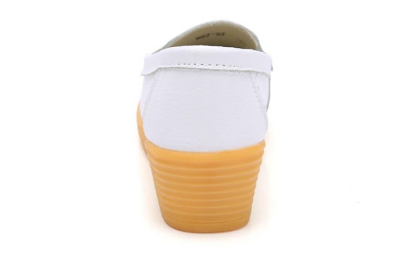Liza Loafer Platform Sorte Sko Til Kvinder - Sort