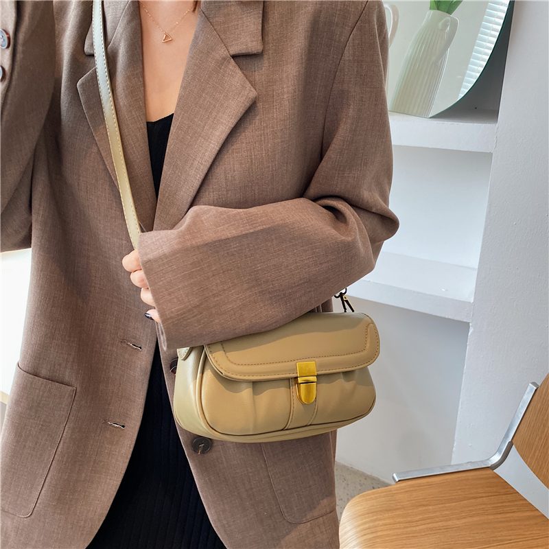 Liza Luksus Læder Crossbody Håndtaske Til Kvinder - Sort