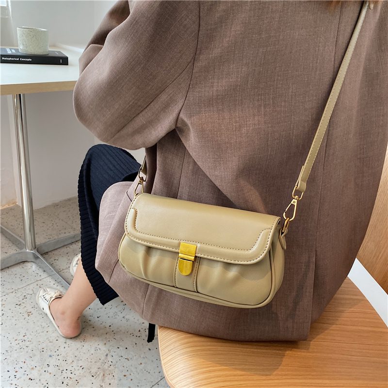 Liza Luksus Læder Crossbody Håndtaske Til Kvinder - Sort