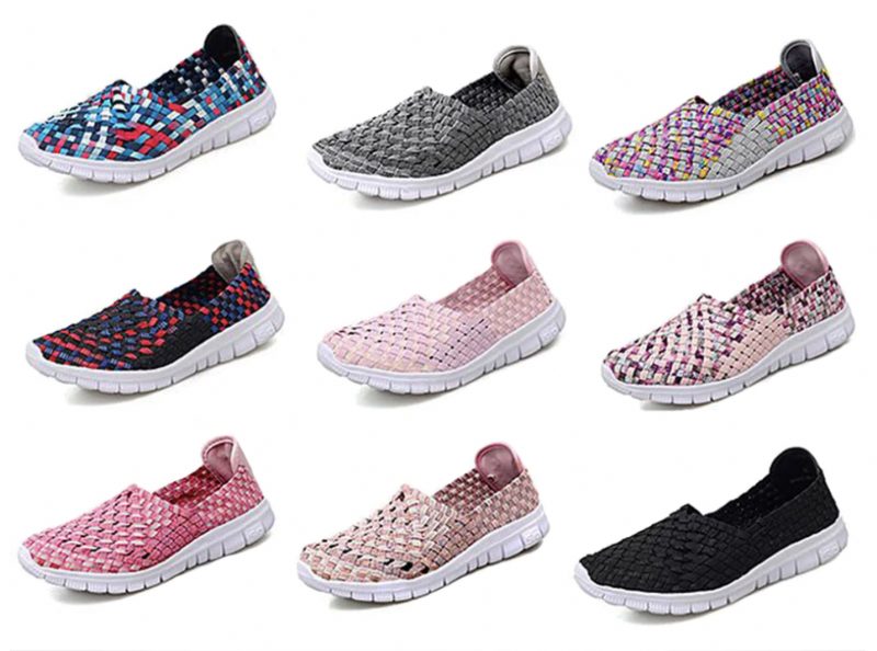 Lobelia Slip-ons Sko Til Kvinder - Lilla pink kombineret