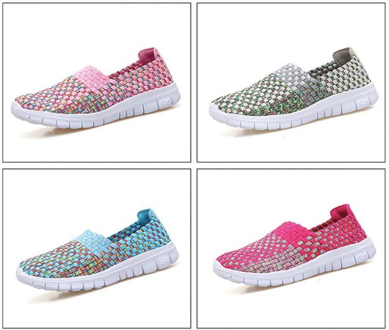 Lobelia Slip-ons Sko Til Kvinder - Lilla pink kombineret