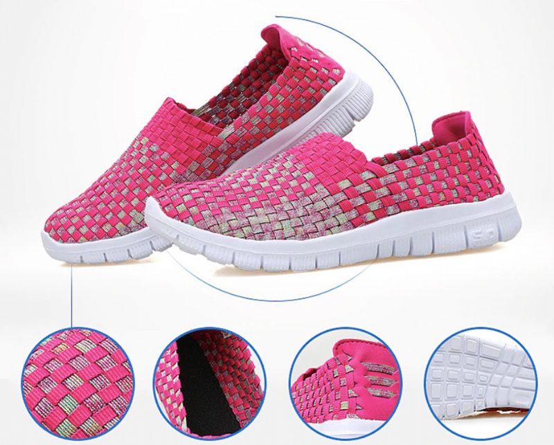 Lobelia Slip-ons Sko Til Kvinder - Lilla pink kombineret