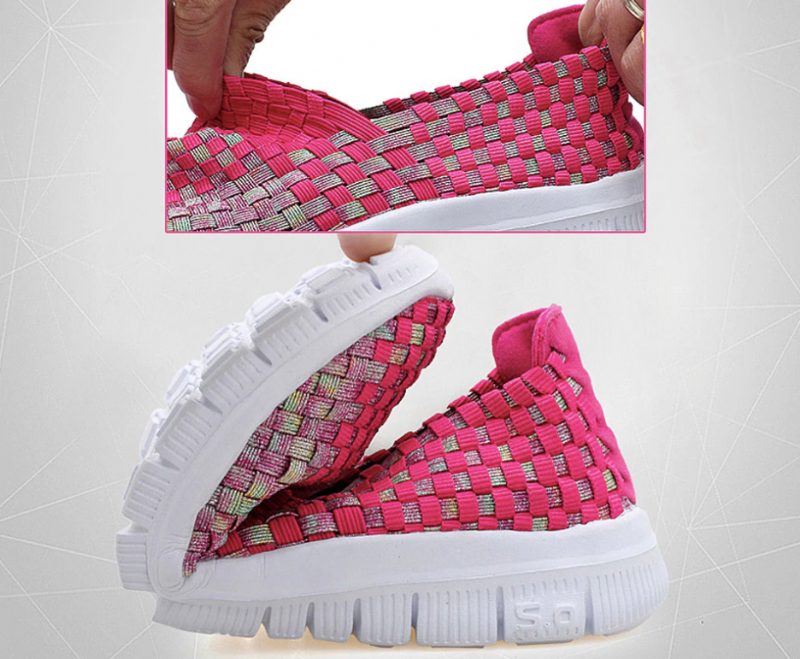Lobelia Slip-ons Sko Til Kvinder - Lilla pink kombineret