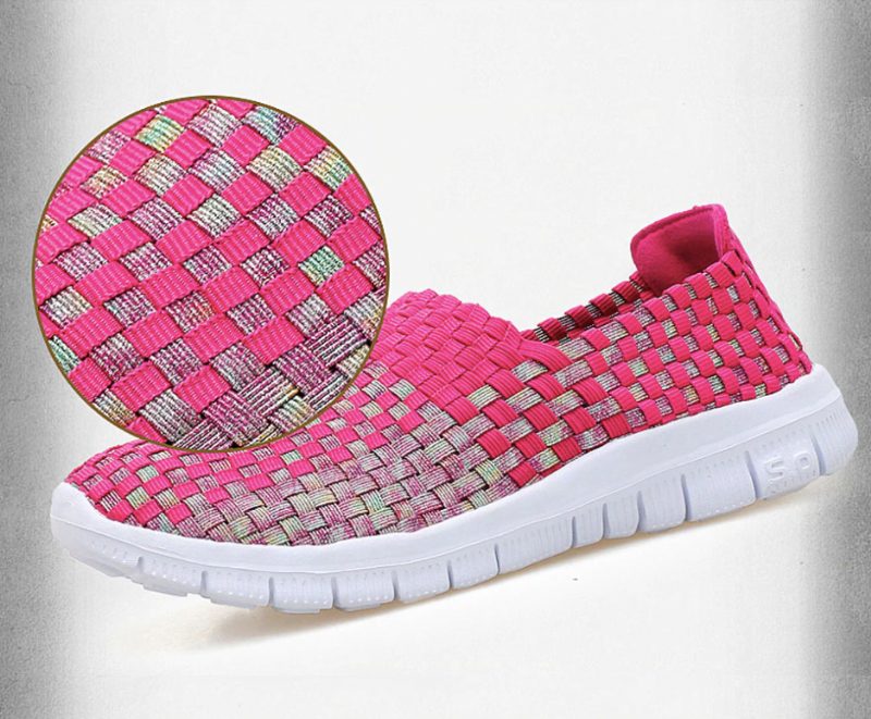 Lobelia Slip-ons Sko Til Kvinder - Lilla pink kombineret