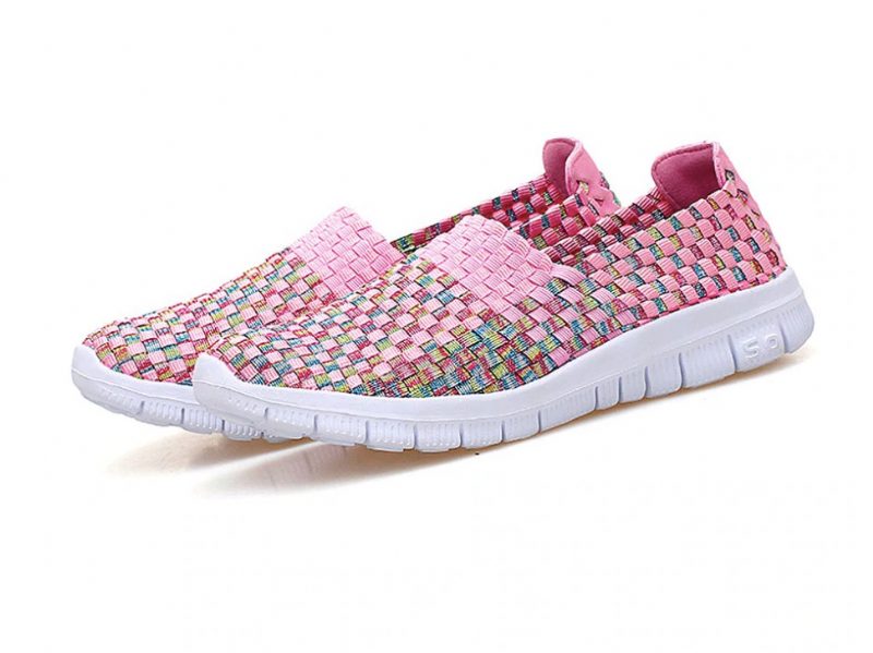 Lobelia Slip-ons Sko Til Kvinder - Lilla pink kombineret