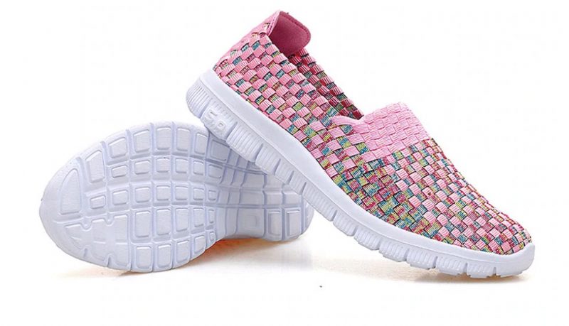Lobelia Slip-ons Sko Til Kvinder - Lilla pink kombineret
