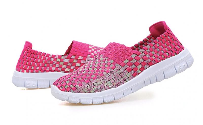 Lobelia Slip-ons Sko Til Kvinder - Lilla pink kombineret