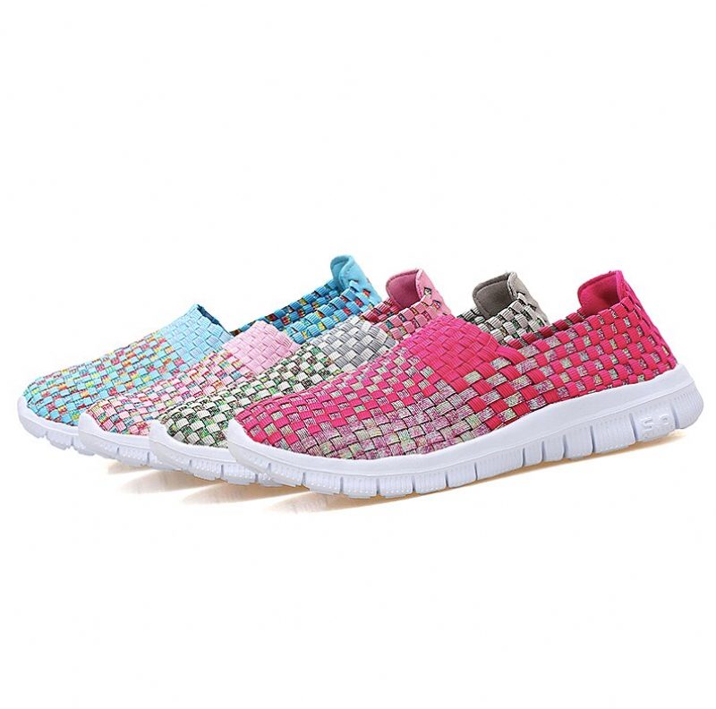Lobelia Slip-ons Sko Til Kvinder - Lilla pink kombineret