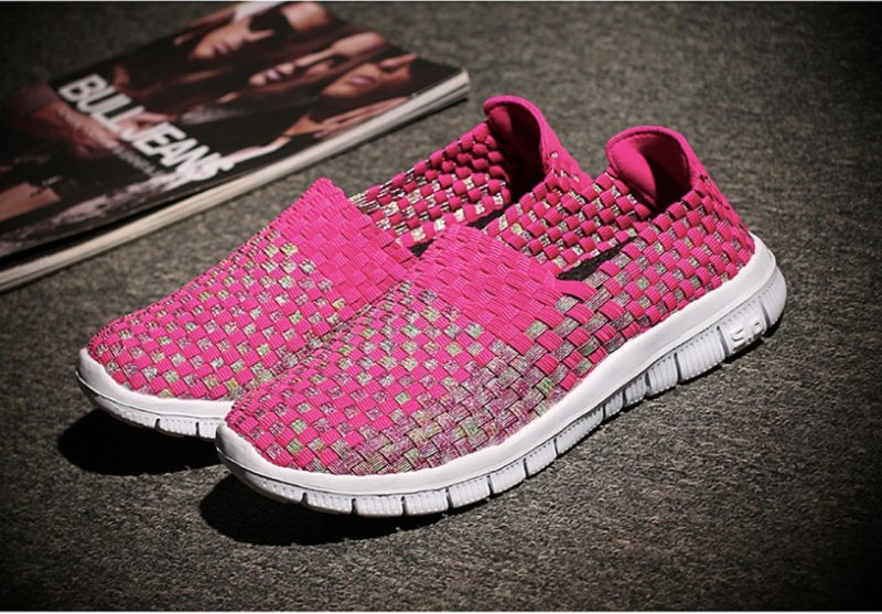 Lobelia Slip-ons Sko Til Kvinder - Lilla pink kombineret