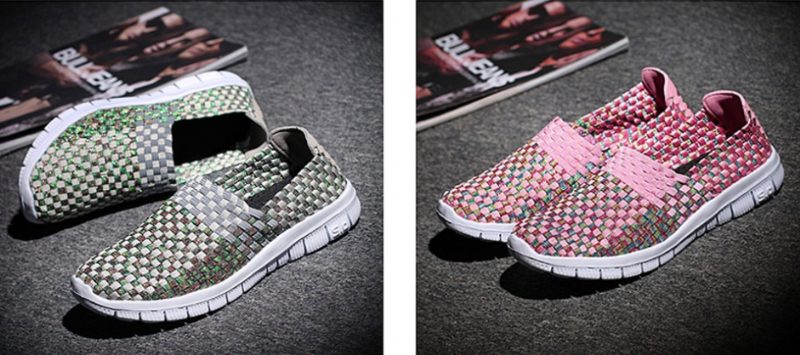 Lobelia Slip-ons Sko Til Kvinder - Lilla pink kombineret