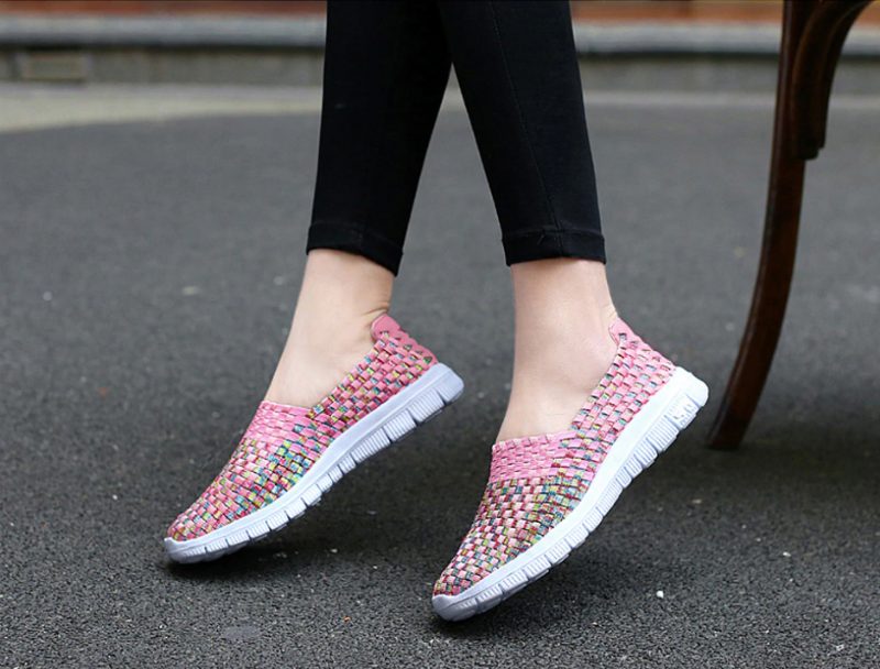 Lobelia Slip-ons Sko Til Kvinder - Lilla pink kombineret
