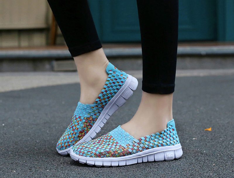 Lobelia Slip-ons Sko Til Kvinder - Lilla pink kombineret