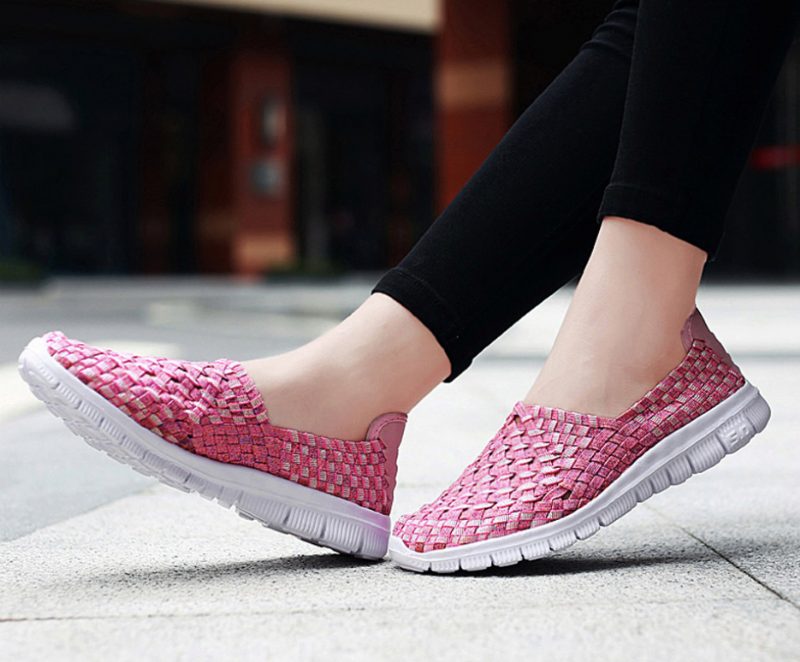Lobelia Slip-ons Sko Til Kvinder - Lilla pink kombineret