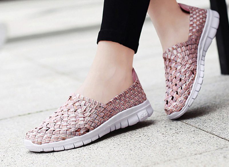Lobelia Slip-ons Sko Til Kvinder - Lilla pink kombineret
