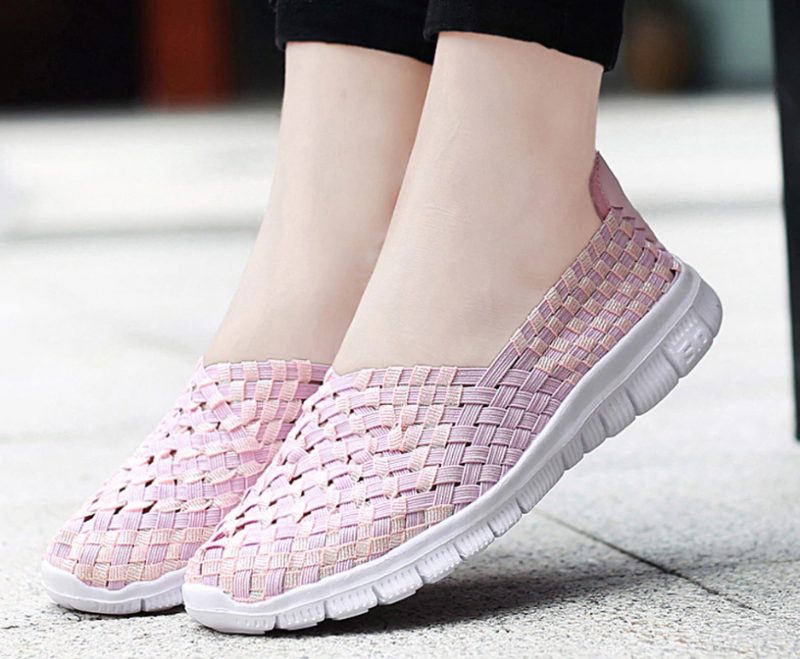 Lobelia Slip-ons Sko Til Kvinder - Lilla pink kombineret