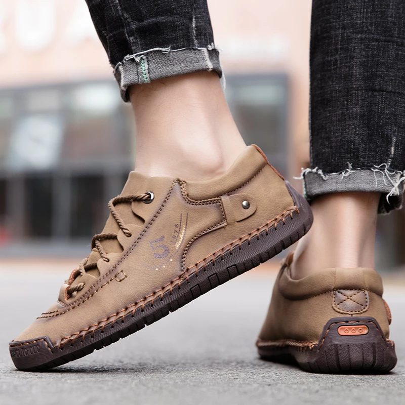 Loes Herresneaker - Gul