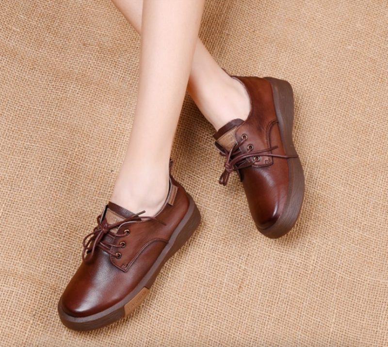Lohan Dame Loafer Sko - Brun