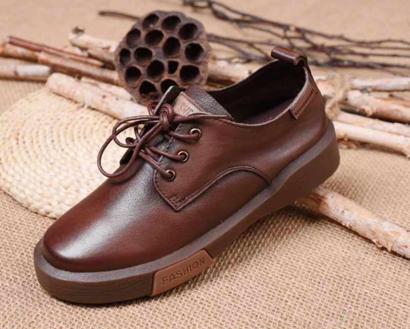Lohan Dame Loafer Sko - Brun