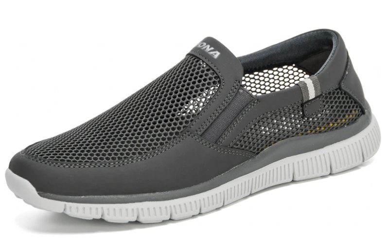 Loky Slip-on Sneakers Til Mænd - Grå