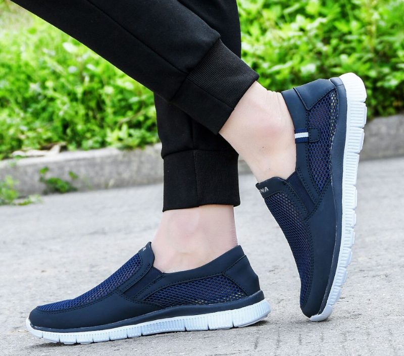 Loky Slip-on Sneakers Til Mænd - Grå
