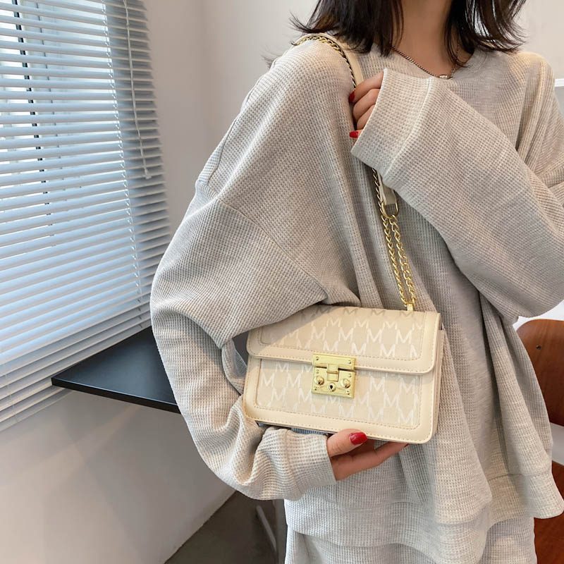 Lolis Small Crossbody-håndtaske I Læder Til Kvinder - Kaffe