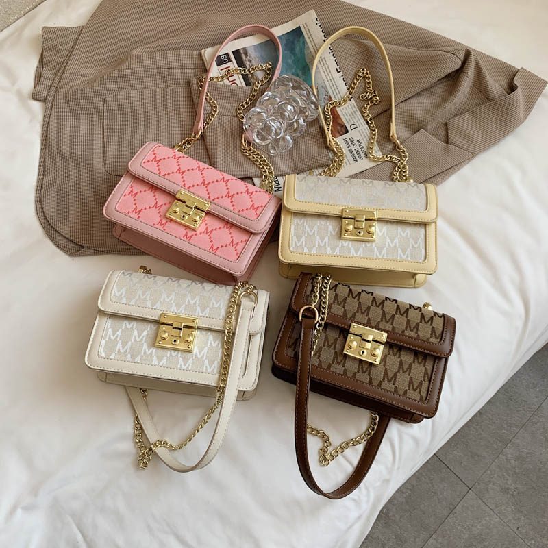 Lolis Small Crossbody-håndtaske I Læder Til Kvinder - Kaffe