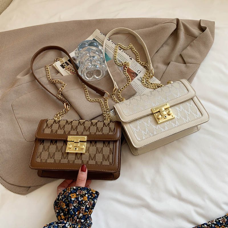 Lolis Small Crossbody-håndtaske I Læder Til Kvinder - Kaffe