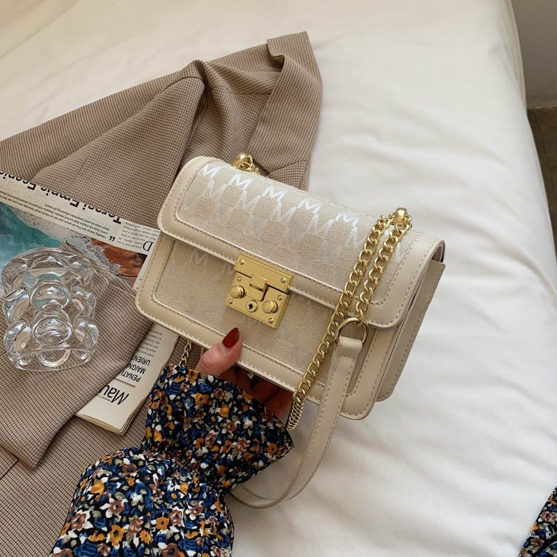 Lolis Small Crossbody-håndtaske I Læder Til Kvinder - Kaffe