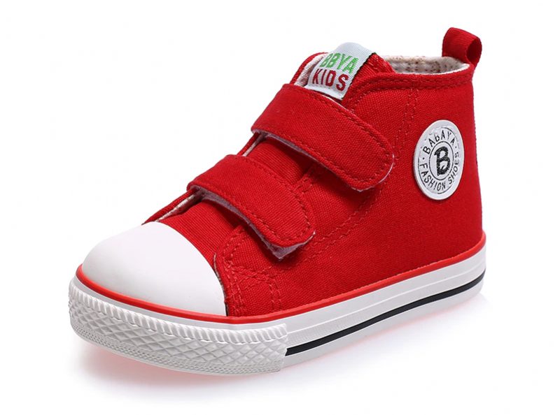 Lonbardi Unisex High Top Sneaker Til Børn - Rød