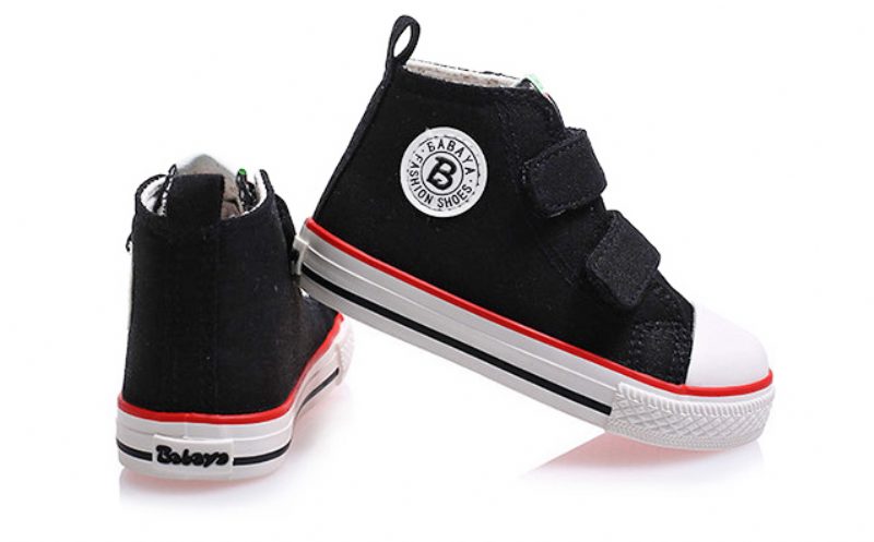 Lonbardi Unisex High Top Sneaker Til Børn - Rød