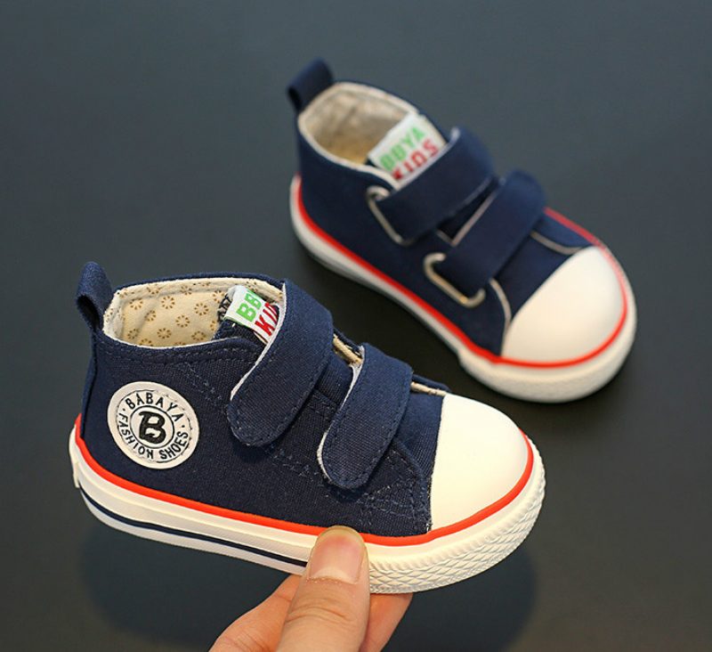 Lonbardi Unisex High Top Sneaker Til Børn - Rød